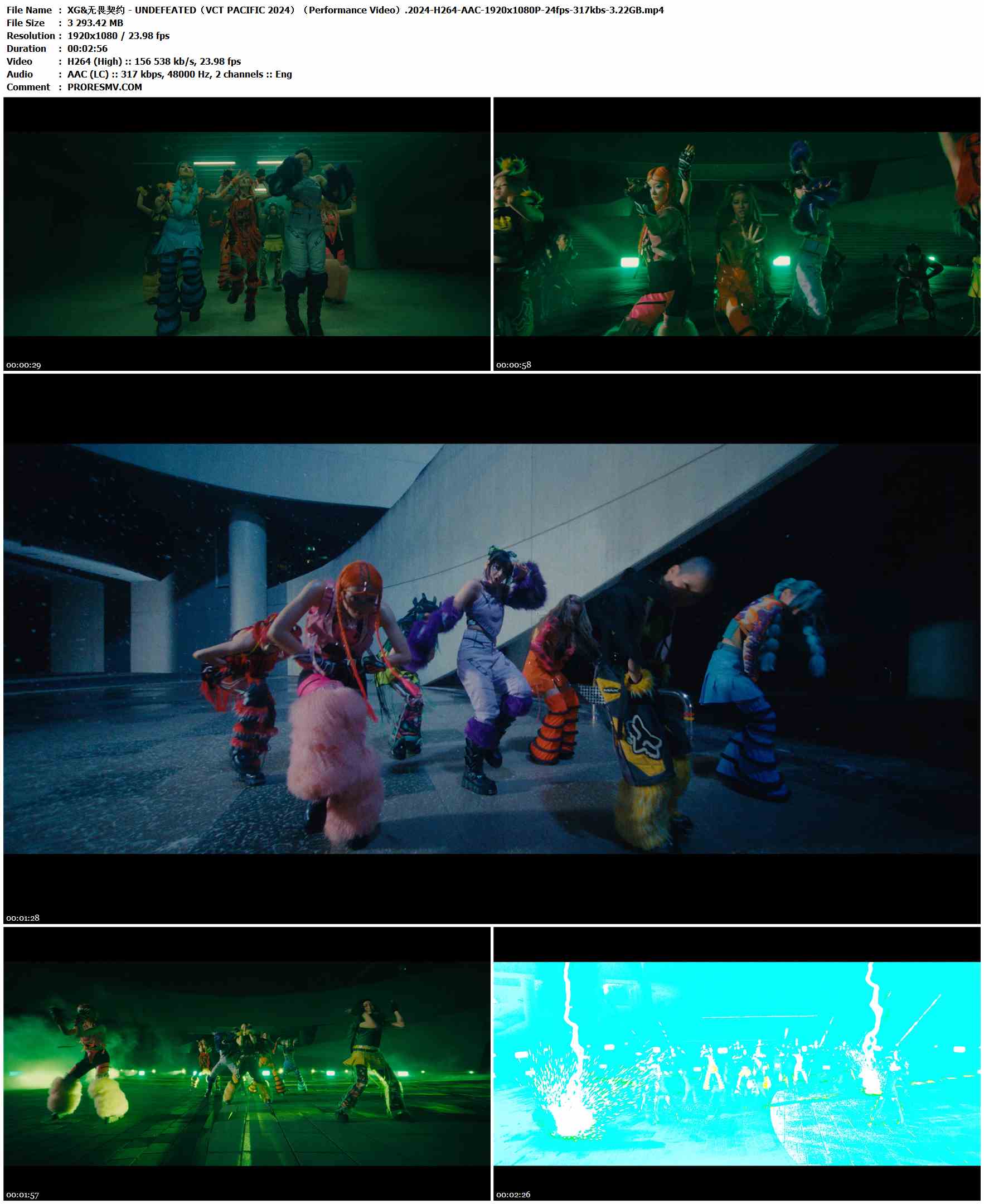 XG&无畏契约 - UNDEFEATED（VCT PACIFIC 2024）（Performance Video）.2024-H264-AAC-1920x1080P-24fps-317kbs-3.22GB官方MV_高清MV